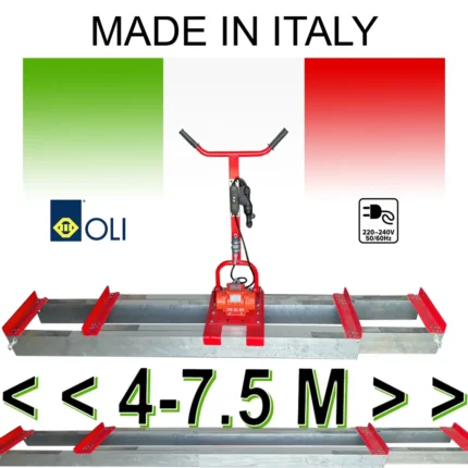 ვიბრო ლარტყა ტელესკოპური 4M-7.5M AS300-4-7.5